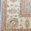 05477 Peshawar Afghan Gray Natural Red 9-11×14-2 | Manoukian Rugs™ corner