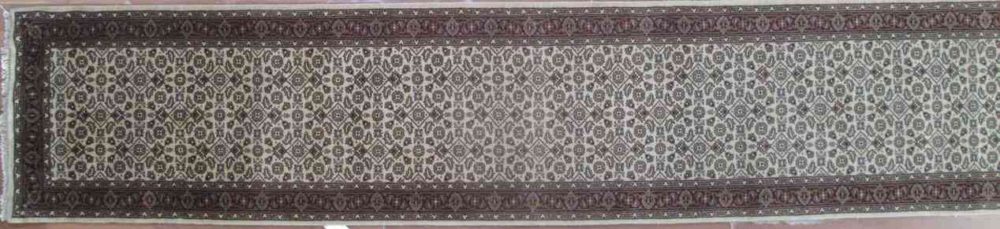 Herati Indian Ivory & Red 2-6-x-22 | Manoukian Rugs™