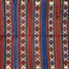 05731 Kilim Kuba Red & Blue 4-10x10 | Manoukian Rugs™
