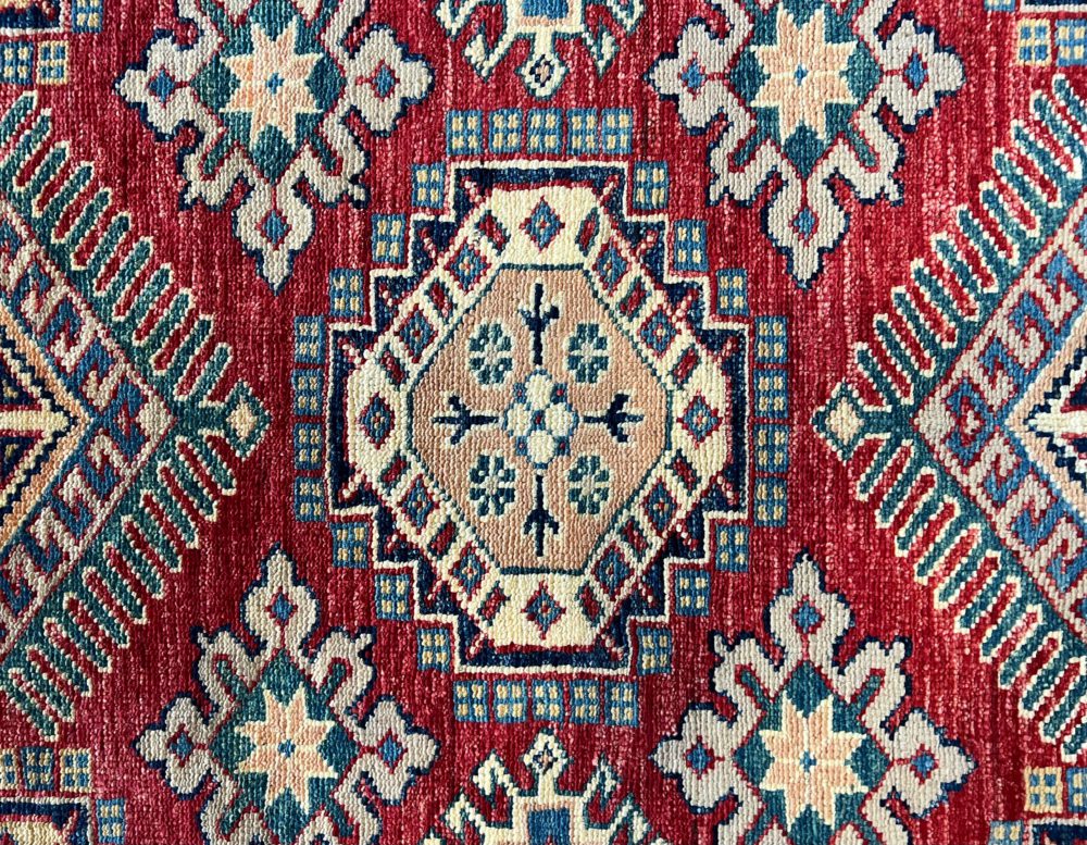 kazak afghan 4-10x6-3 cu | Manoukian Rugs™