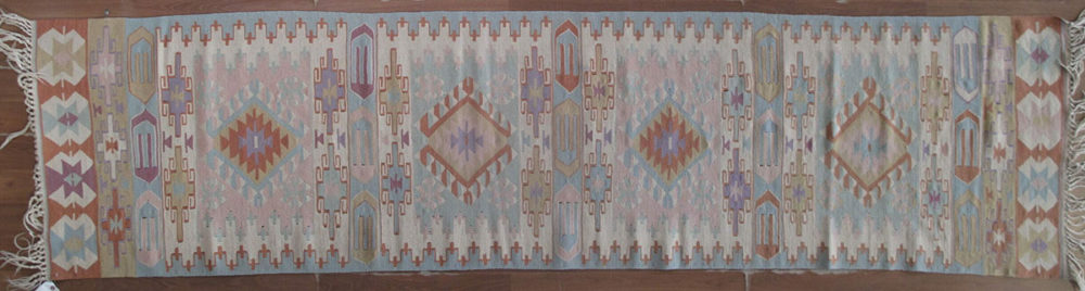 Flat Weave, Turkish (2' 4" x 9' 7")