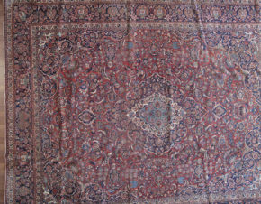 05806 Keshan Persian Semi-Antique 12-1 x 14-10 | Manoukian Rugs™