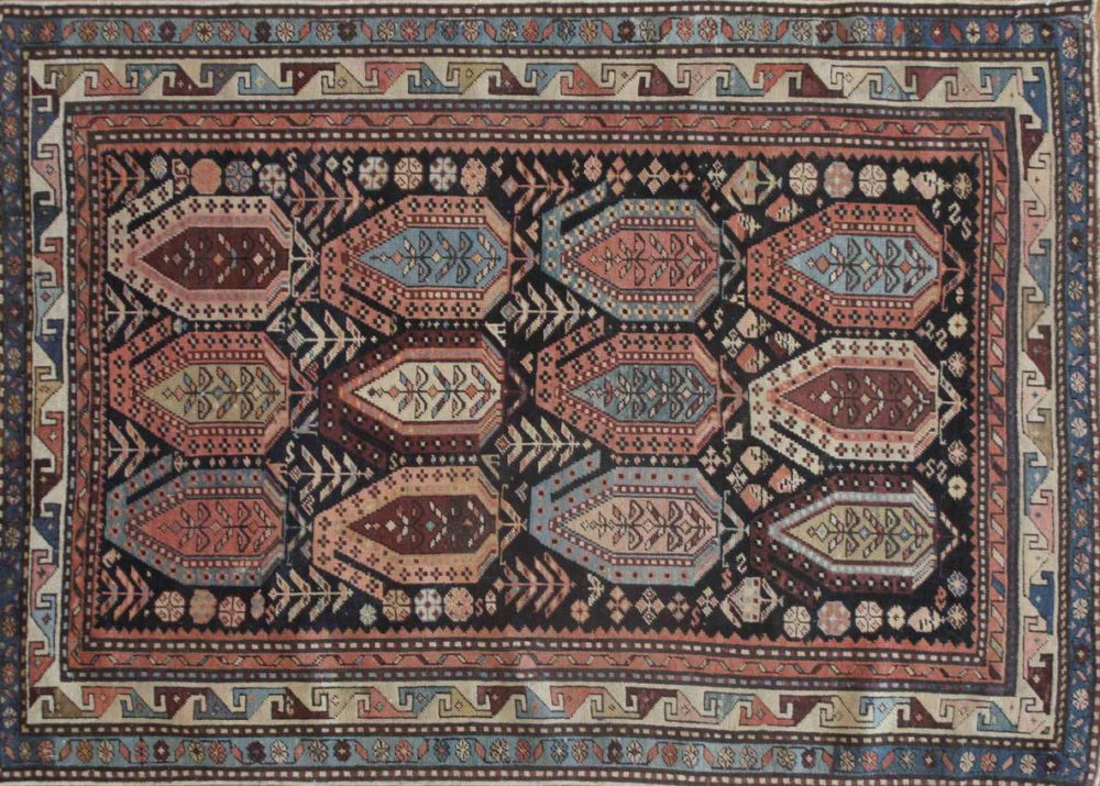 Kazak, Antique (4' x 5' 7'')