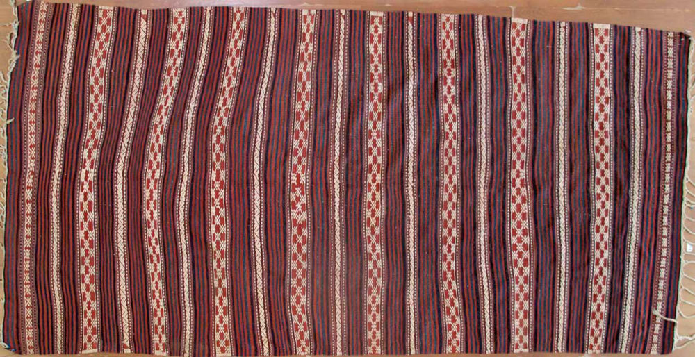 Kilim, Jejim, Bergama, Turkish (4' 9" x 9' 9")