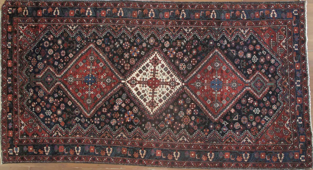 Lori Persian Blue Red White 5-1x10 | Manoukian Rugs™ 05917