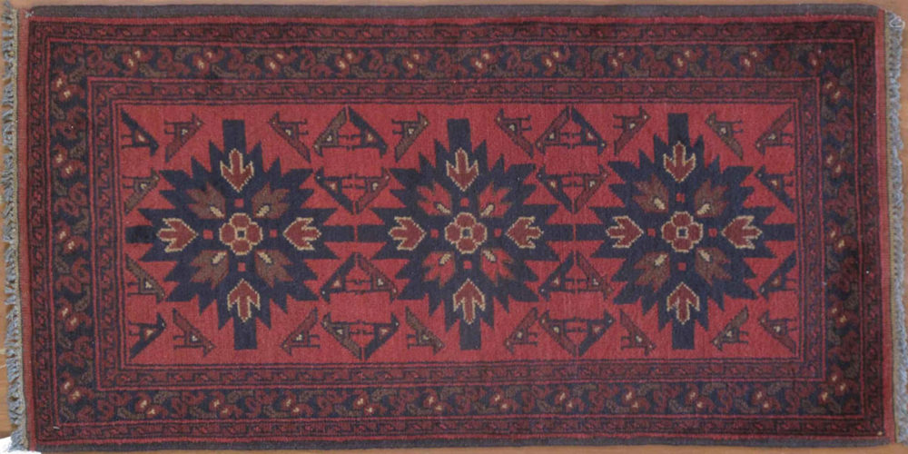 Afghan (1' 10" x 3' 6")