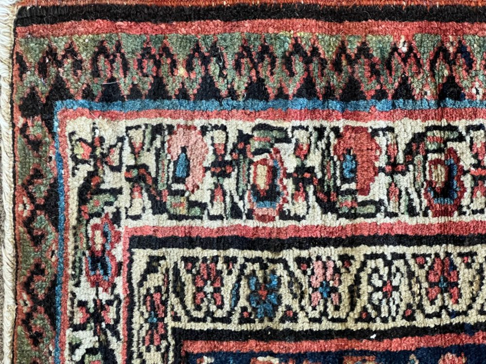 antique kurdish persian 3-2x12-2 corner