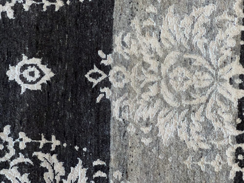 Contemporary Indian Brown & Gray 4x6 | Manoukian Rugs™ - Image 2