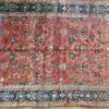 antique persian sarouk 9-11x12-4 full