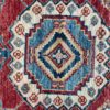 06511 Super Kazak Afghan Red Natural Green 3-2x5 | Manoukian Rugs™ cu