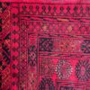 06515 Mori Afghan Red Black Yellow 6-4x9-2 corner | Manoukian Rugs™