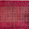 06515 Mori Afghan Red Black Yellow 6-4x9-2 ws | Manoukian Rugs™