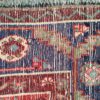 Serab Persian Vintage Beige Red Blue 3-5x9-3 back