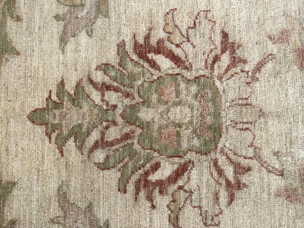 Peshawar Afghan White & Beige 10x13-6 | Manoukian Rugs™ - Image 2