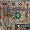 SS0130223T400 Tribal Pakistani Gray Blue Red 5-2x6-10 | Manoukian Rugs™