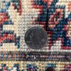 SS051722T264 Super Kazak Afghan Gray Beige Red 5x6-7 | Manoukian Rugs™