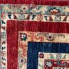 SS051722T293 Khorjeen Afghan White Red Blue 9-10x11-10 | Manoukian Rugs™