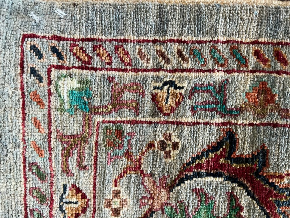 T482 Fine Tribal Beige & Multicolor 8-4x10-1 | Manoukian Rugs™