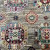 SS102822T362 Tribal Pakistani Gray White Red 5x8 | Manoukian Rugs™