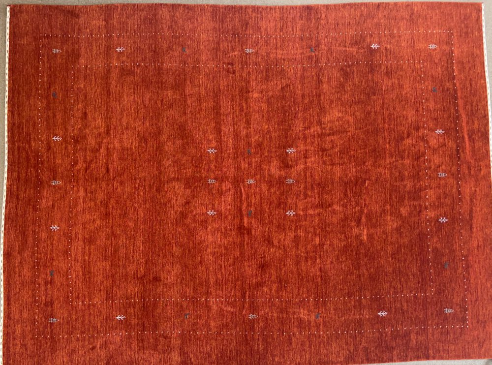 SS112520T179 Gabbeh Red White Gray 9x12 | Manoukian Rugs™