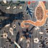 Fine Kazak Gray White 5x6-7 | Manoukian Rugs™ - Image 3